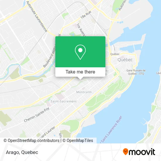 Arago map