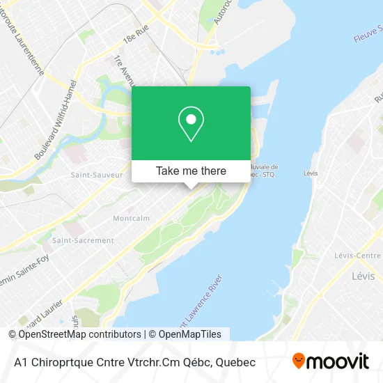 A1 Chiroprtque Cntre Vtrchr.Cm Qébc map
