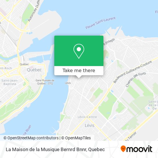 La Maison de la Musique Bernrd Bnnr map