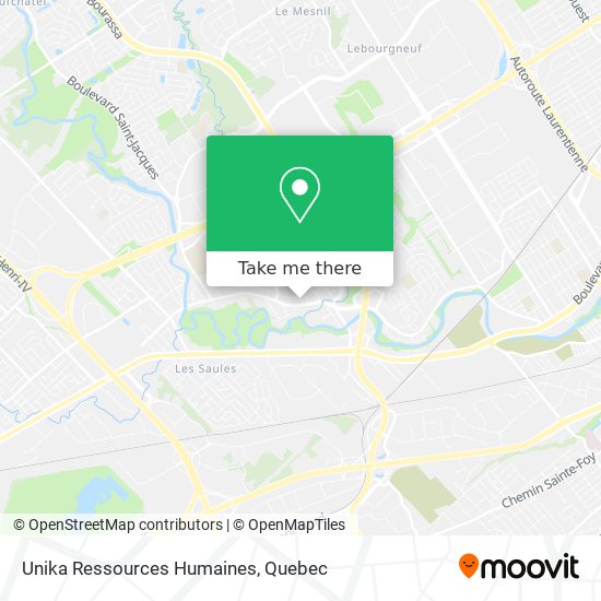 Unika Ressources Humaines map