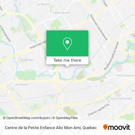 Centre de la Petite Enfance Allo Mon Ami map