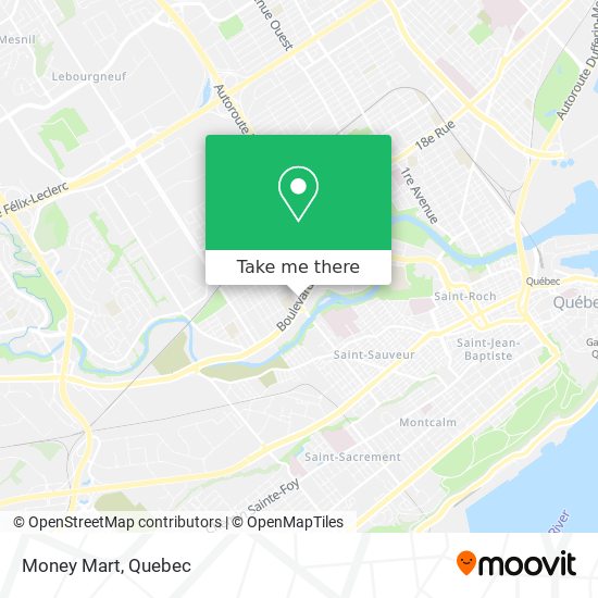 Money Mart map