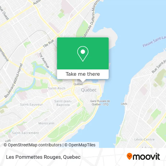 Les Pommettes Rouges map