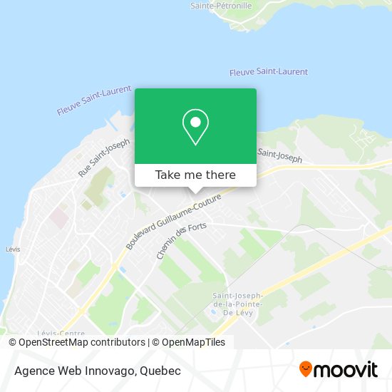 Agence Web Innovago map