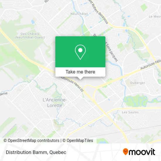 Distribution Bamm map