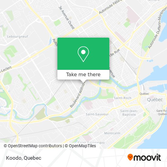 Koodo map