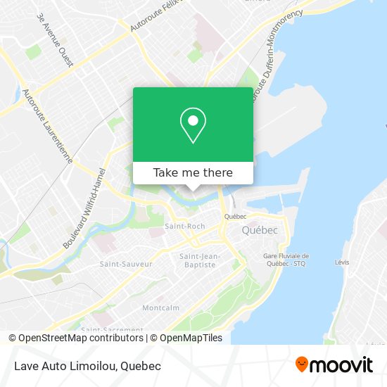 Lave Auto Limoilou map