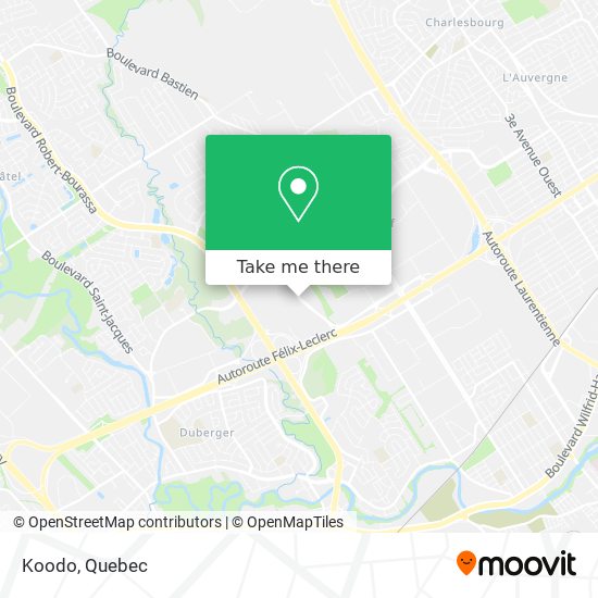 Koodo map