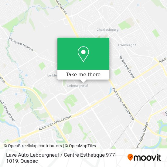 Lave Auto Lebourgneuf / Centre Esthétique 977-1019 map