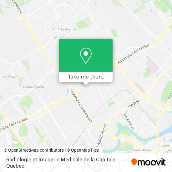 Radiologie et Imagerie Médicale de la Capitale map