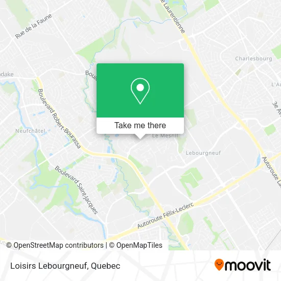 Loisirs Lebourgneuf map