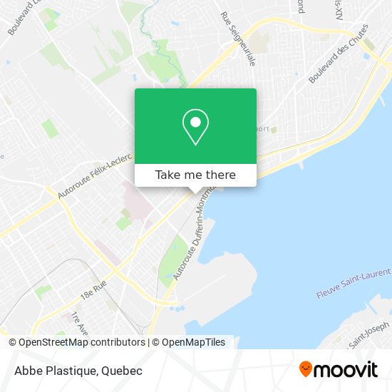 Abbe Plastique map