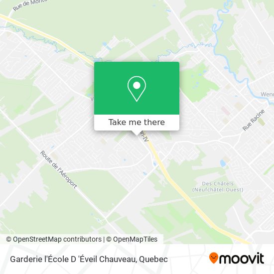 Garderie l'École D 'Éveil Chauveau map