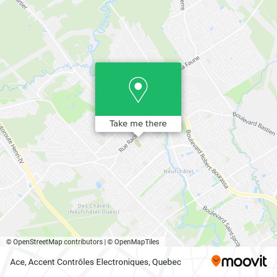 Ace, Accent Contrôles Electroniques map