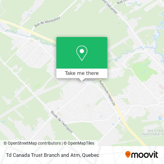 Td Canada Trust Branch and Atm map