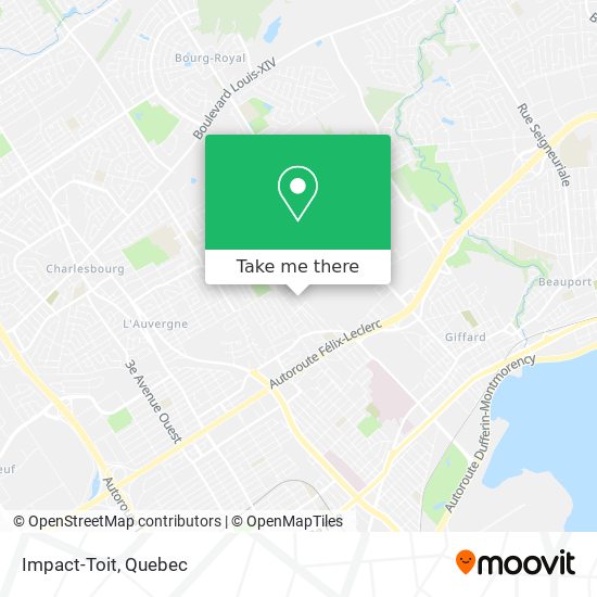 Impact-Toit map