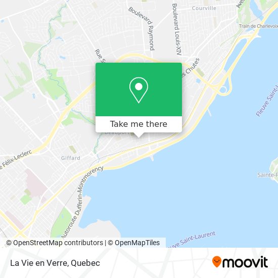 La Vie en Verre map