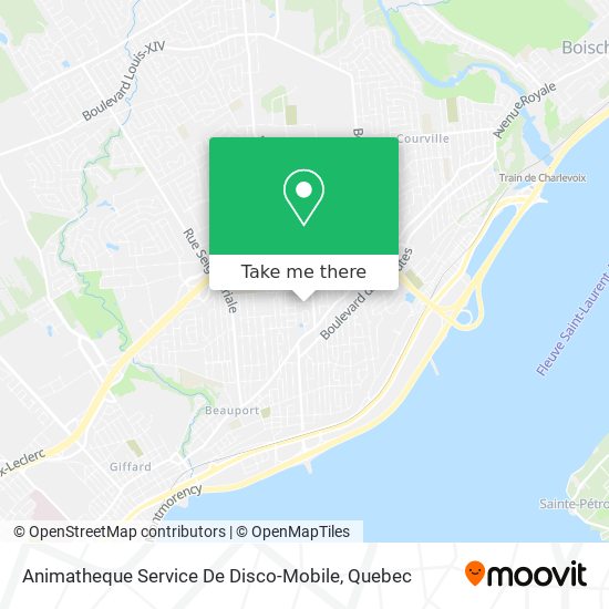 Animatheque Service De Disco-Mobile map