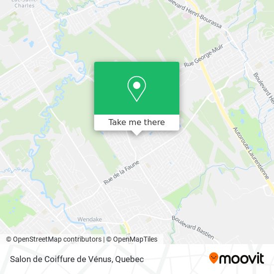Salon de Coiffure de Vénus map