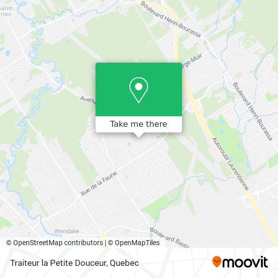 Traiteur la Petite Douceur map