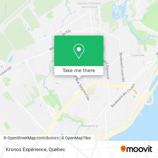 Kronos Expérience map