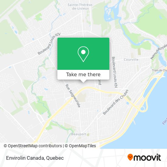 Envirolin Canada map