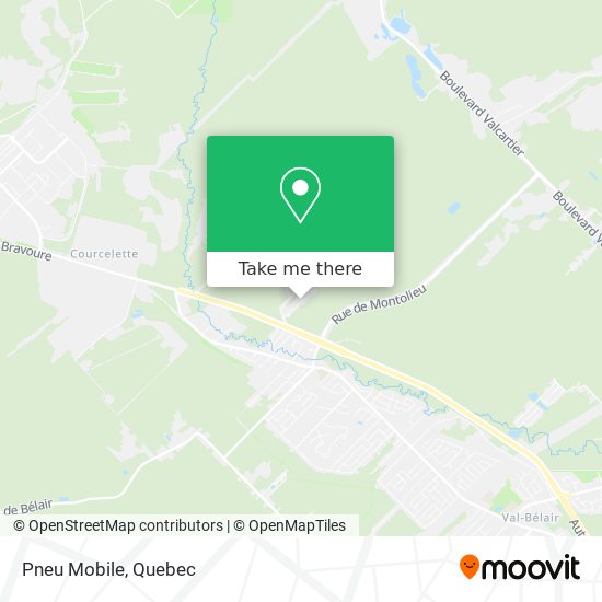 Pneu Mobile map