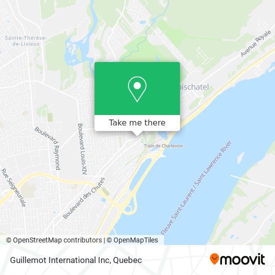 Guillemot International Inc map