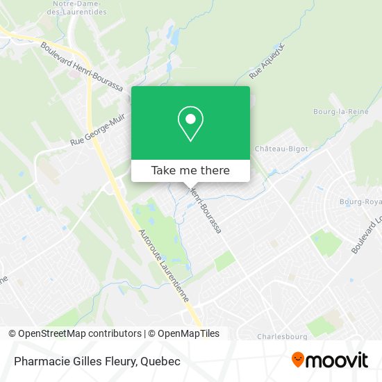 Pharmacie Gilles Fleury map