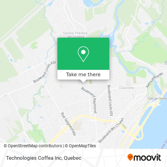 Technologies Coffea Inc map