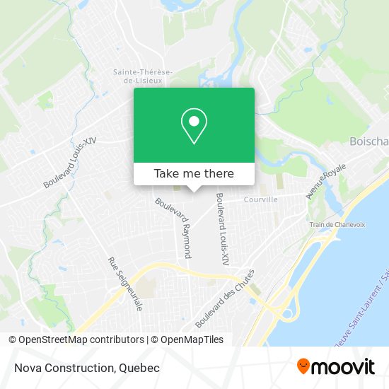 Nova Construction map