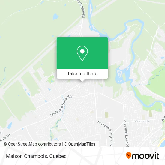Maison Chambois map