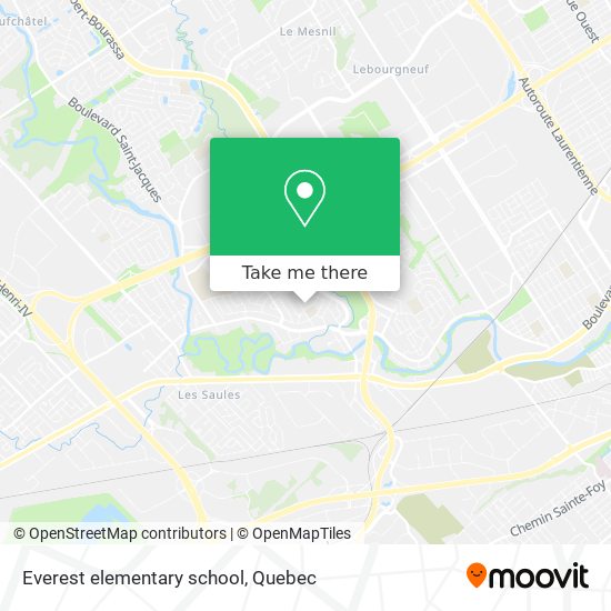 Everest elementary school map