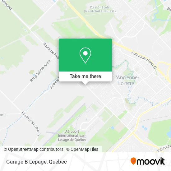 Garage B Lepage map