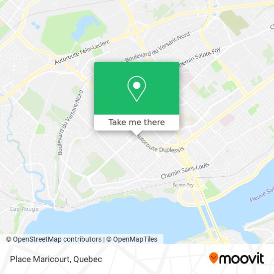 Place Maricourt map