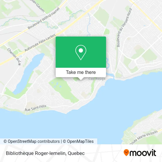 Bibliothèque Roger-lemelin map
