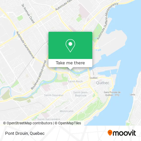 Pont Drouin map