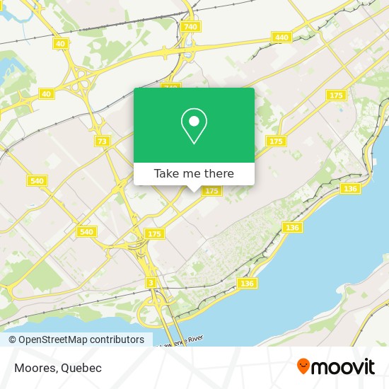 Moores map