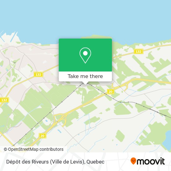 Dépôt des Riveurs (Ville de Levis) map