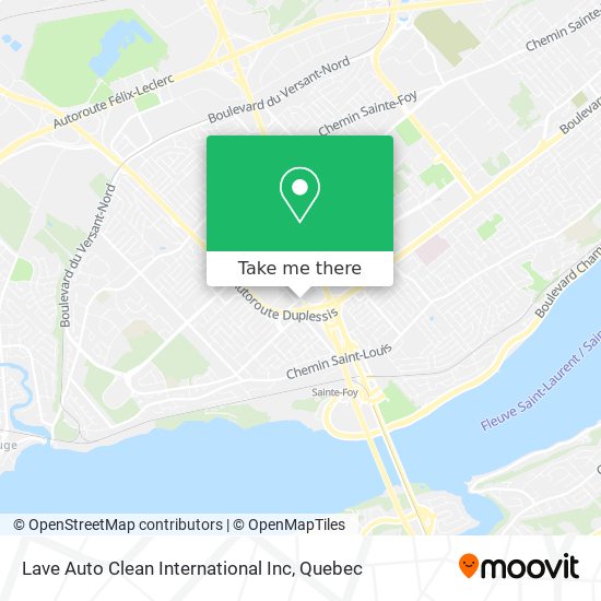 Lave Auto Clean International Inc map