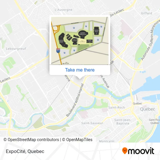 ExpoCité map