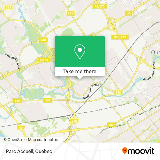 Parc Accueil map