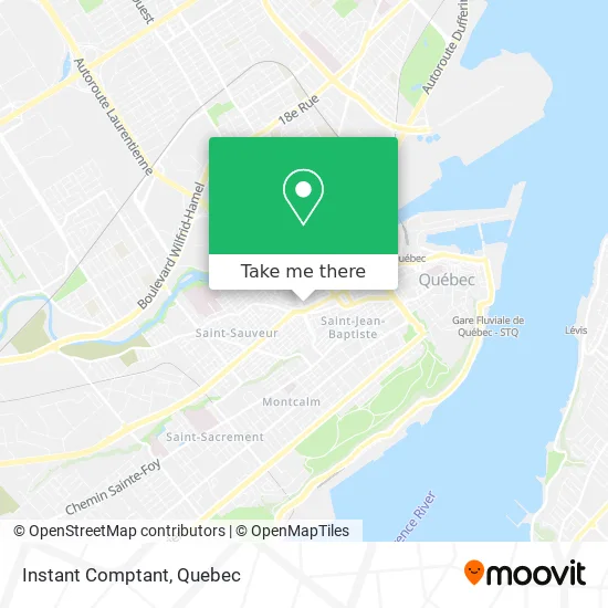 Instant Comptant map