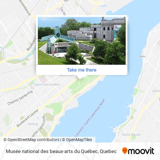 Musée national des beaux-arts du Québec map