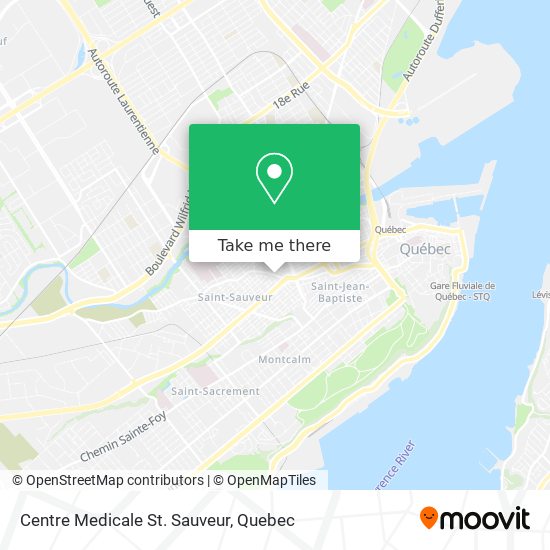 Centre Medicale St. Sauveur map