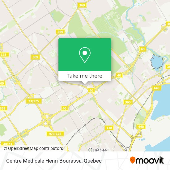 Centre Medicale Henri-Bourassa map