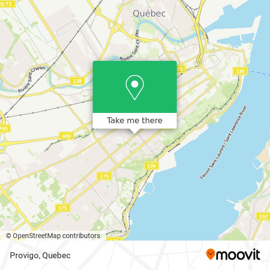 Provigo map