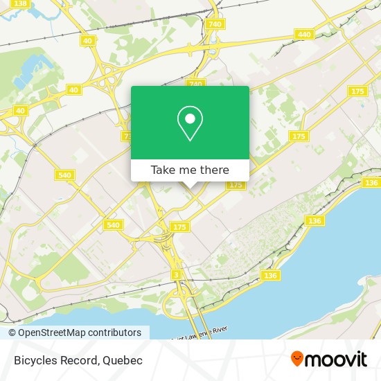 Bicycles Record map