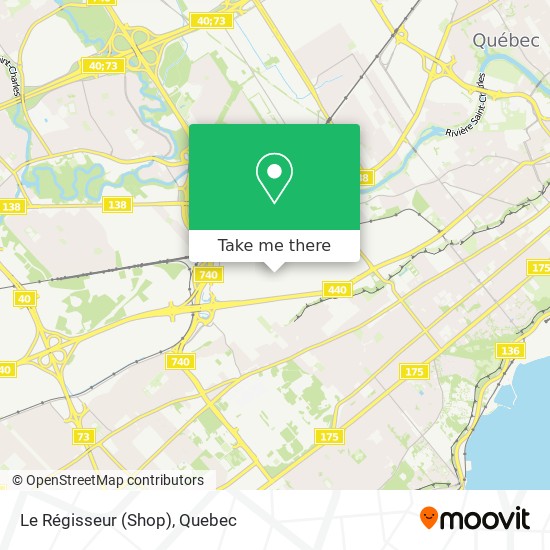 Le Régisseur (Shop) map