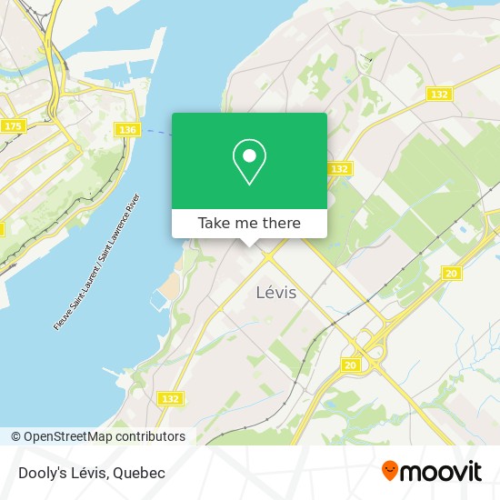 Dooly's Lévis map